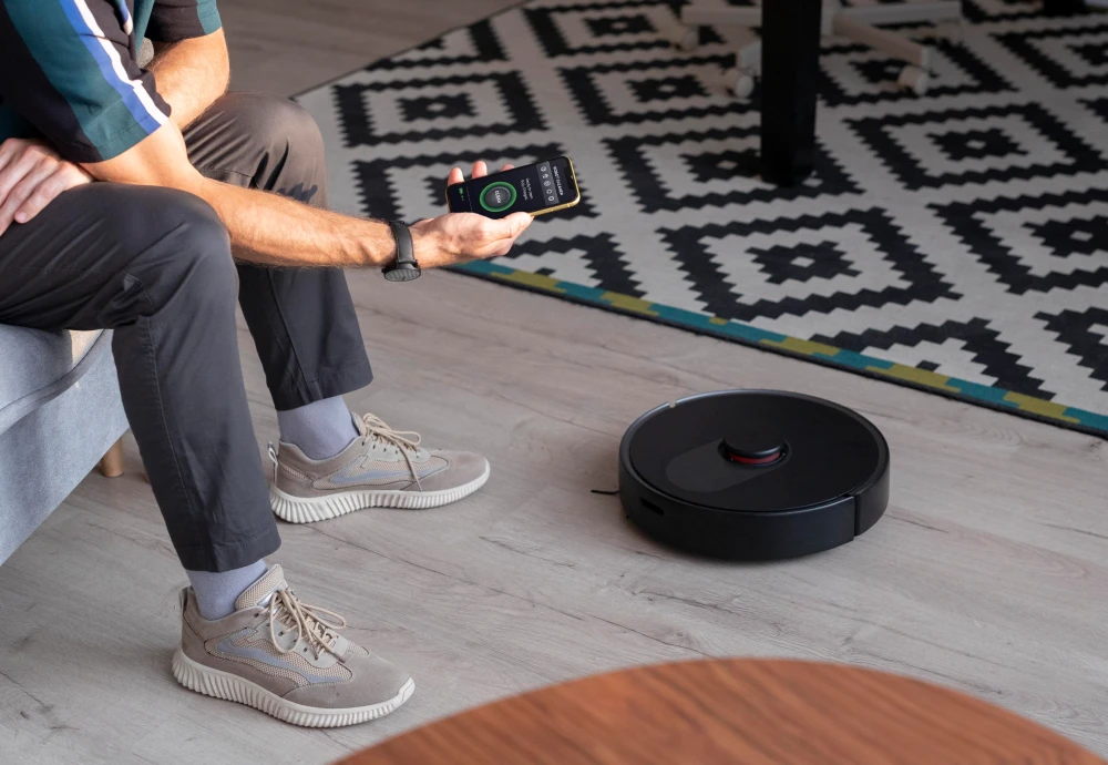 robot vacuum and mop cleaner